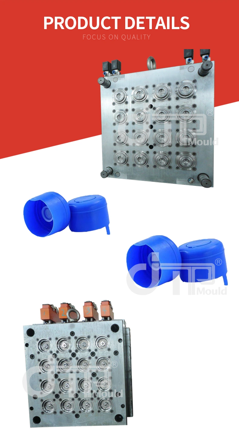 High Quality Plastic 5 Gallon Cap Mould Injection Mould