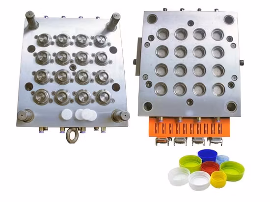 Hot Runner Flip Top Cap Mould with Cap Closing System in