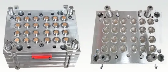 Custom Plastic Injection Bottle Lid Closure Mold Flip Top Cap Mould 