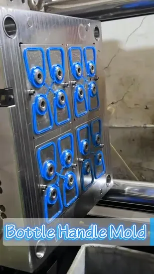 High Precision 8 Cavity Oil Pet Bottle Handle New Design Plastic Water Bottle Handle Mold 