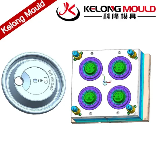 Factory Manufacturer Hot Runner Plastic Beverage Bottle Cap 64 Cavities Injection Mould 